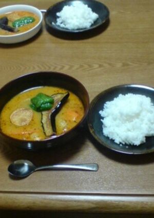 簡単☆スープカレーの素でお店の味に！-レシピのメイン写真
