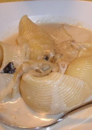 ポルチーニたっぷり♡クリームパスタ♡-レシピのメイン写真