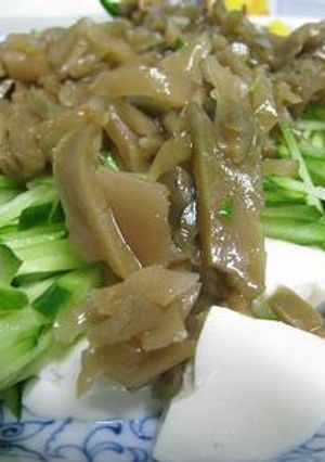 (材料4つ)●簡単●ザーサイ豆腐サラダ-レシピのメイン写真