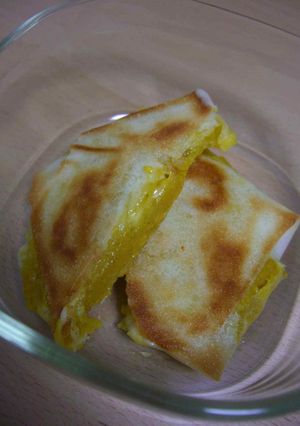 春巻きの皮で♪南瓜のカレーチーズパイ-レシピのメイン写真