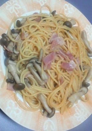 キノコとベーコンの和風パスタ♪-レシピのメイン写真