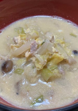 豚汁風具沢山汁物-レシピのメイン写真