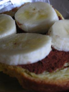 ココアで幸せ❤バナナトースト✿-レシピのメイン写真
