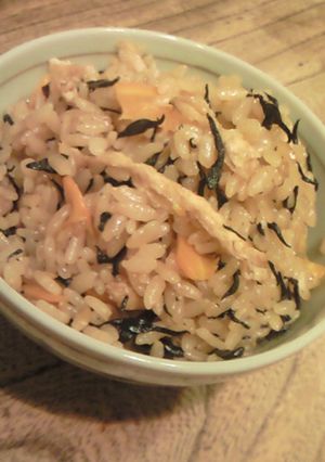 子供も大好き♡ひじきの炊き込みご飯-レシピのメイン写真