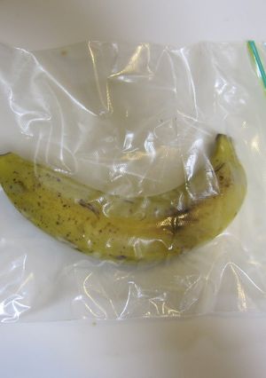 冷蔵保存バッグでバナナ保存-レシピのメイン写真