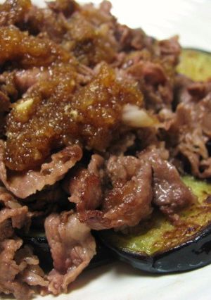 簡単★にんにく醤油で茄子と牛肉-レシピのメイン写真