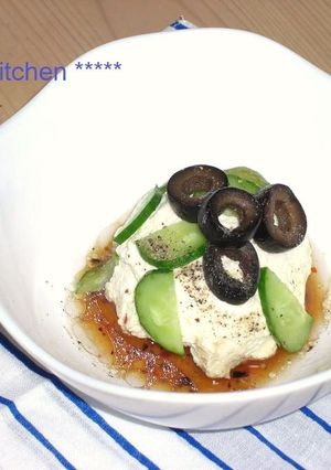 ふわふわ豆腐ムース　サラダ仕立て-レシピのメイン写真