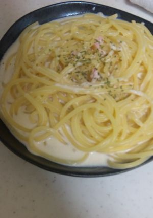 誰でもできる！明太子クリームパスタ-レシピのメイン写真