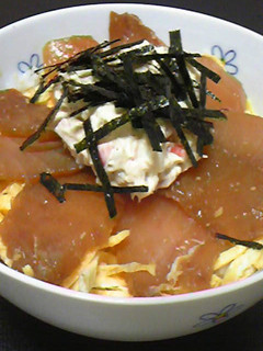 簡単☆カニツナまぐろ丼-レシピのメイン写真