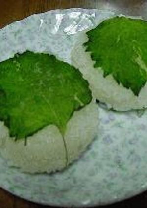 体に効く、”しそ焼きおにぎり”でござーい。-レシピのメイン写真