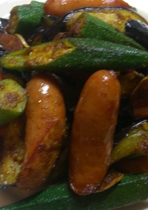 夏野菜☆カレー炒め-レシピのメイン写真