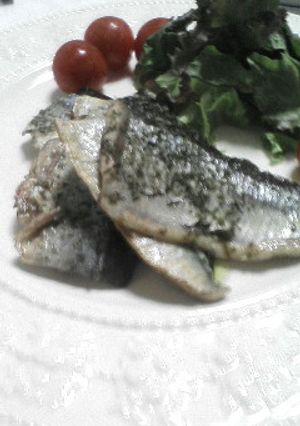 オリーブオイルさんま焼き-レシピのメイン写真
