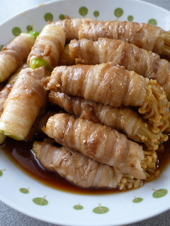 冷蔵庫の余り野菜で!肉巻き-レシピのメイン写真