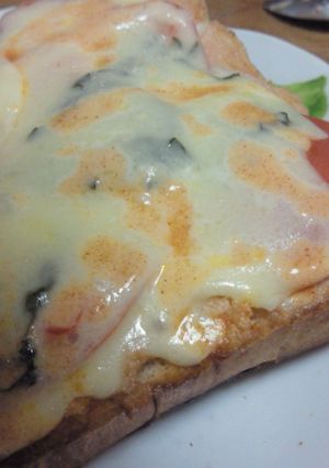 たらこマヨ☆大葉チーズトースト-レシピのメイン写真