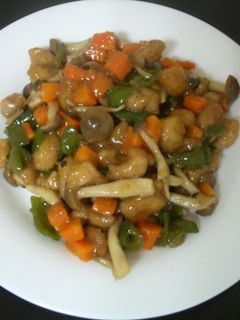 鶏と野菜の角切り中華炒め-レシピのメイン写真