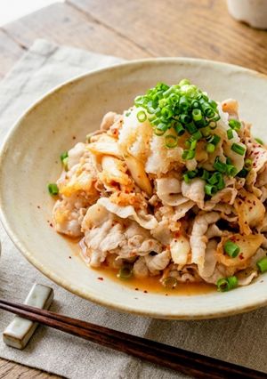 豚しゃぶキムチのおろし和え-レシピのメイン写真