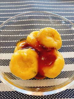 かぼちゃと豆腐のみたらし白玉-レシピのメイン写真