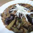 辛肉ナス味噌炒め