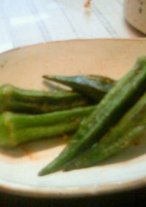 簡単オクラしょうゆ焼き☆-レシピのメイン写真
