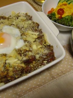 簡単♪とろ~り半熟たまごdeカレードリア-レシピのメイン写真