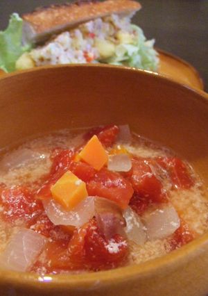 ＊スパイスが香る＊　トマトミルクスープ-レシピのメイン写真