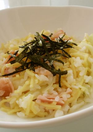 美味しい!!ヘルシー!!塩そばめし!!-レシピのメイン写真