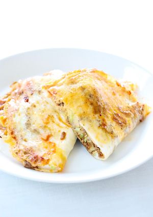 おつまみ【焼きライスペーパー（タコス風）-レシピのメイン写真