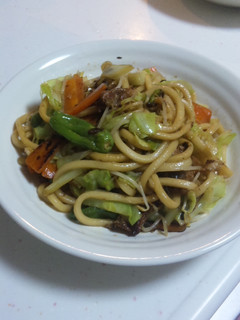 美味し~い♥醤油&ごま油香る焼きうどん♪-レシピのメイン写真