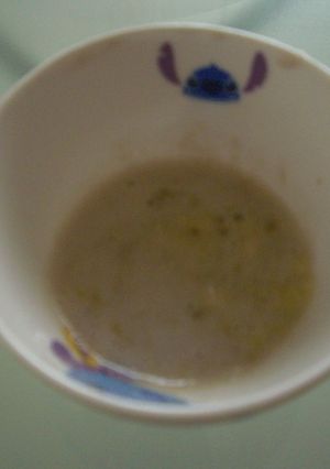 離乳食初期　ふわふわバナナミルク☆-レシピのメイン写真