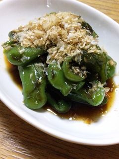 好き嫌い克服!ピーマンの簡単焼きびたし-レシピのメイン写真