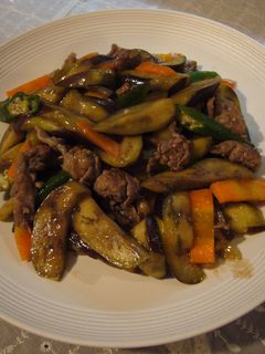 茄子と牛肉の中華炒め-レシピのメイン写真