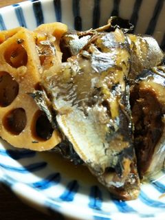 圧力鍋☆さっぱり☆さんまの梅煮-レシピのメイン写真
