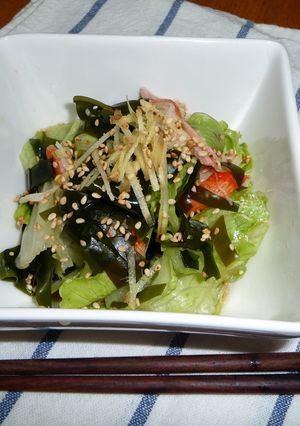 ゴマが香る酢の物♪-レシピのメイン写真