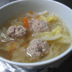 รูปของ 優しい味★白菜スープ♪