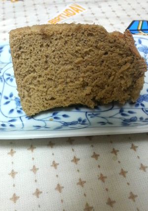カフェオーレのシフォンケーキ-レシピのメイン写真