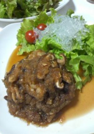 旦那と子供が旨い!と言った和風ハンバーグ-レシピのメイン写真