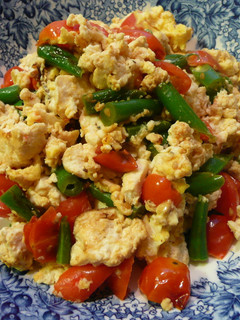 トマト入り炒り豆腐-レシピのメイン写真