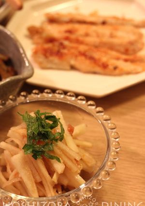 シャキシャキ☆梅肉大根サラダ-レシピのメイン写真