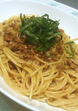 簡単！！納豆パスタ-レシピのメイン写真