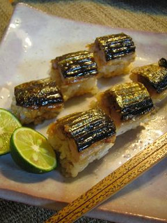秋刀魚の棒寿司-レシピのメイン写真