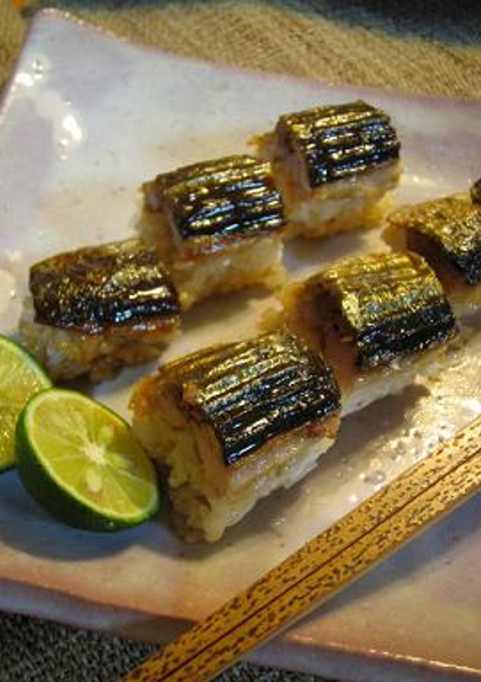 秋刀魚の棒寿司-レシピのメイン写真