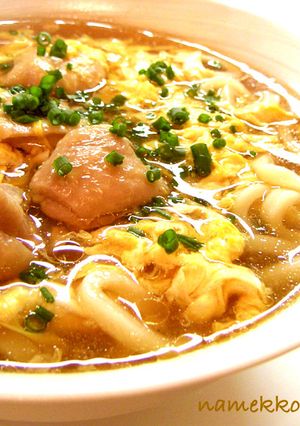 ●鶏と卵のシンプル親子うどん●-レシピのメイン写真