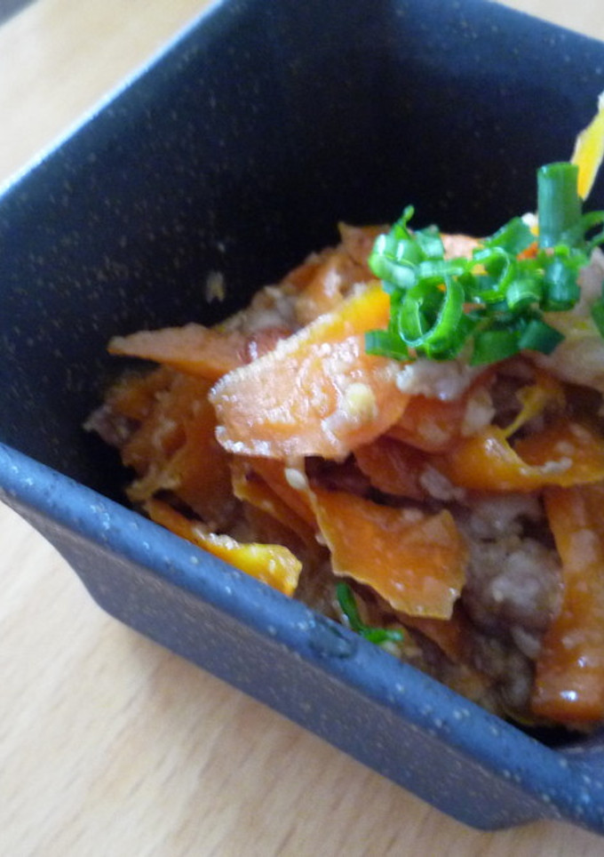 簡単！コクウマ☆にんじんの味噌炒め-レシピのメイン写真
