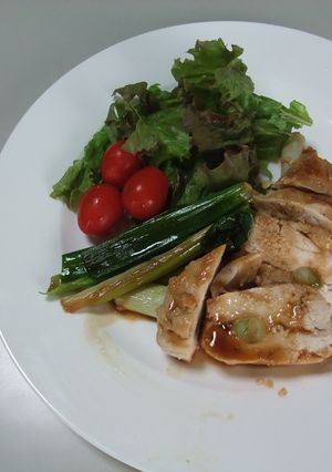 美味しい！オイスターソースの鶏ネギ射込み-レシピのメイン写真