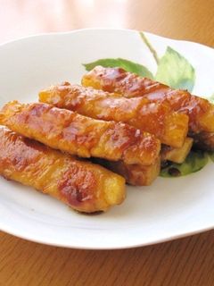 ∮ 長いもの肉巻き✰甘辛✰彡照り焼き ∮-レシピのメイン写真