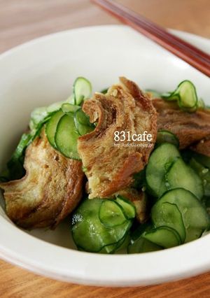 車麩の「うざく」！-レシピのメイン写真
