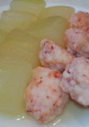 冬瓜と海老団子の炊いたん☆-レシピのメイン写真