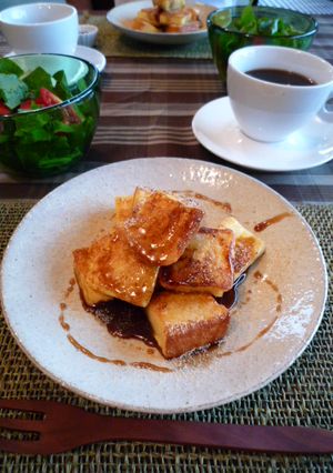 黒蜜ときなこのフレンチトースト-レシピのメイン写真