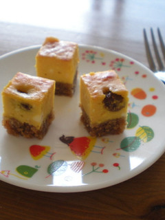 ちーっちゃい♪ かぼちゃチーズケーキ-レシピのメイン写真