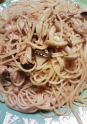 きのこと鶏肉のさっぱりパスタ-レシピのメイン写真